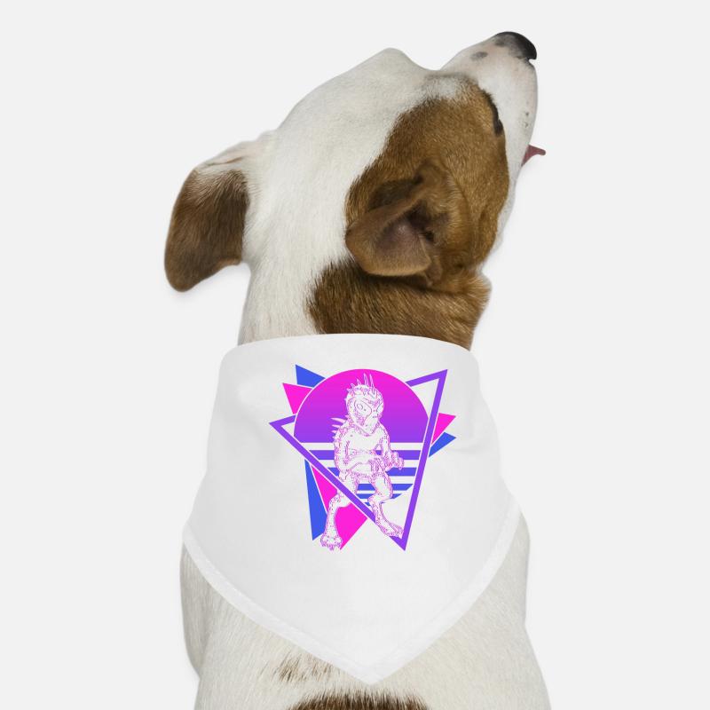 Chupacabra Crypto Cryptozoologie Rétro Bandana pour chien