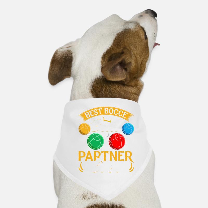 Jeu de pétanque amusant Bandana pour chien