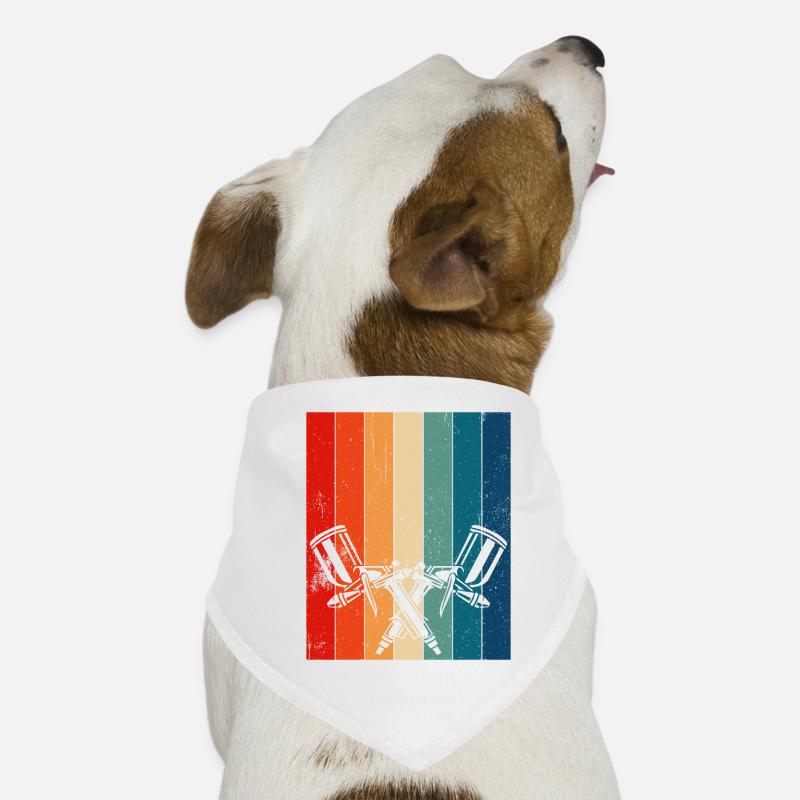 Retro Paint Sprayer Painter Dog Bandana
