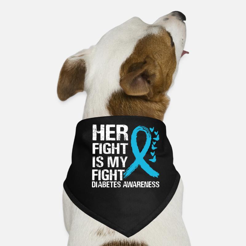 Lutte contre le diabète Bandana pour chien