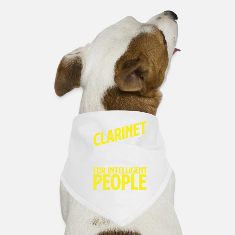 Clarinet Musical Instrument Gift Dog Bandana