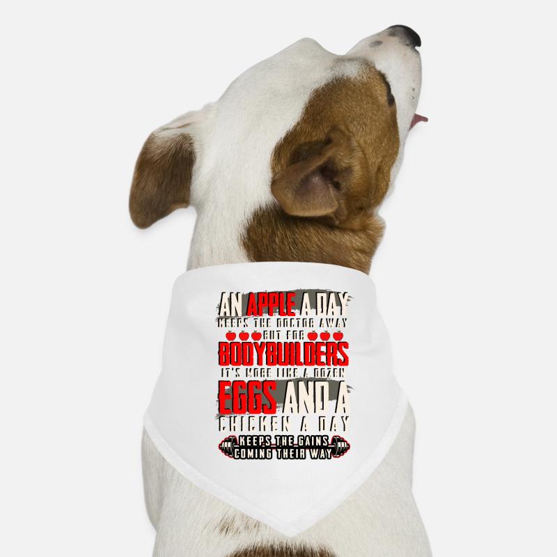 An Apple A Day Keeps The Doctor Away Dog Bandana