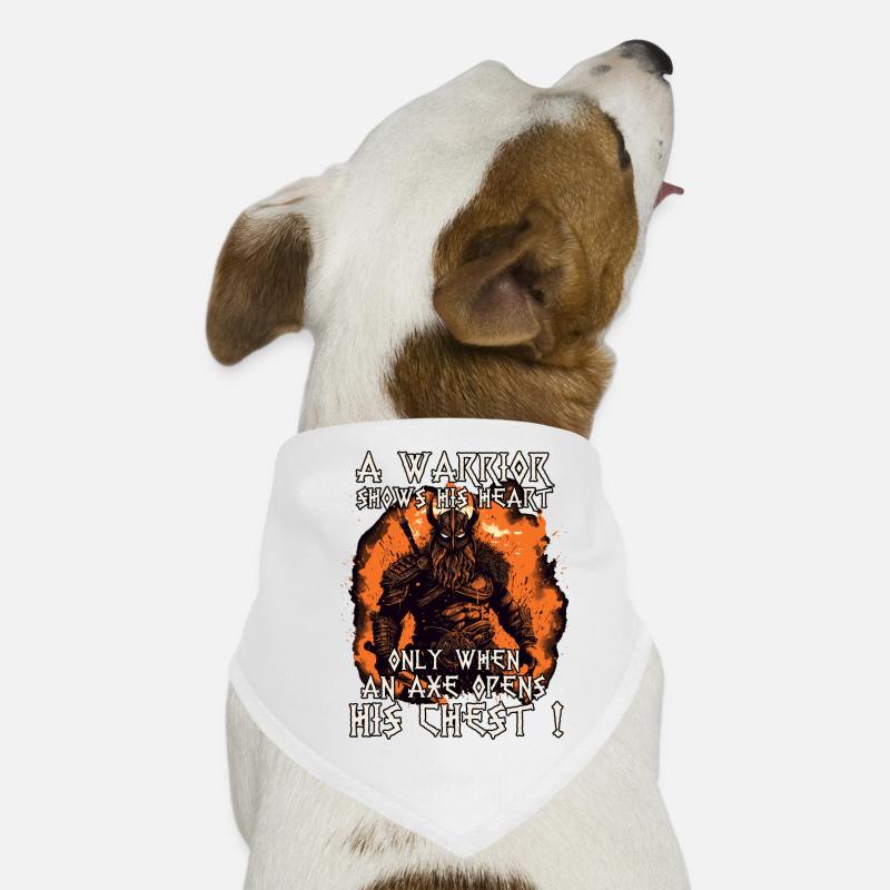 Krieger von Walhalla Tapfere Kämpfer des Nordens Hunde-Bandana