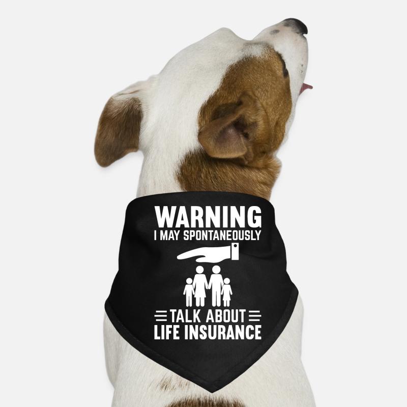 Funny Agent Broker Dog Bandana