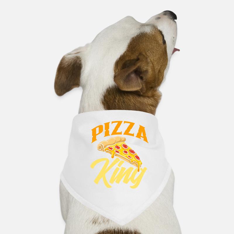 Pizza King Bandana pour chien
