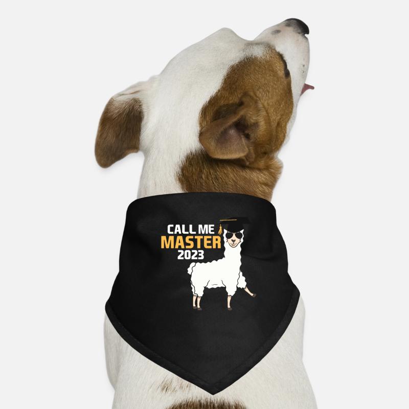 Appelez-moi Master 2023 Bandana pour chien