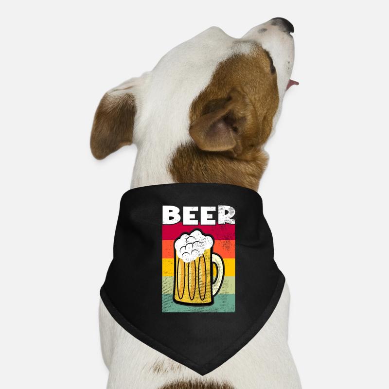 Bière Rétro Bandana pour chien