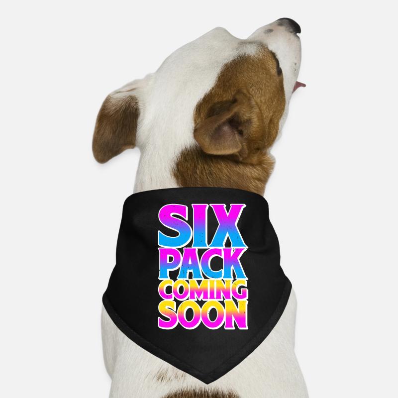 Six Pack Coming Soon 58 Dog Bandana