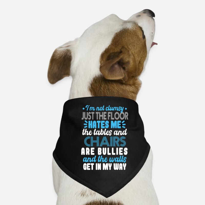 Je ne suis pas maladroit Bandana pour chien