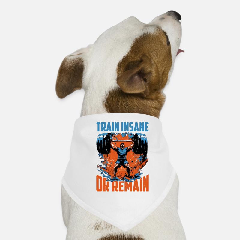 Train Insane Or Remain The Same 24 Dog Bandana