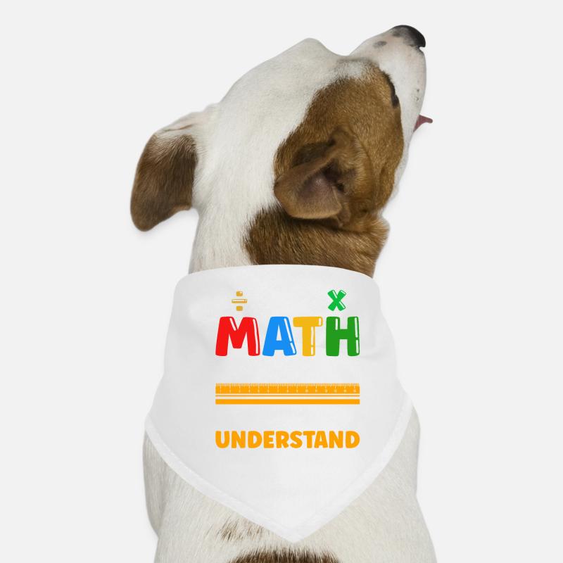 math teacher saying mathematician Dog Bandana