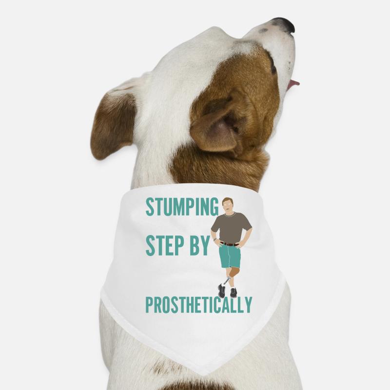 Leg prosthesis amputees Dog Bandana