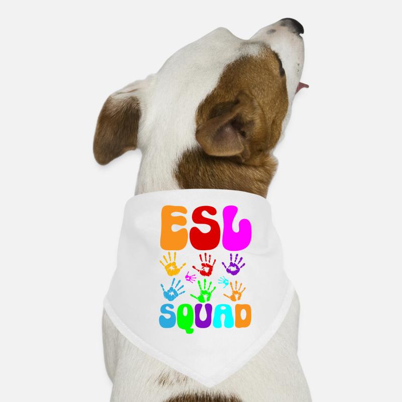 Teacher English Second Language Foreign Language Dog Bandana