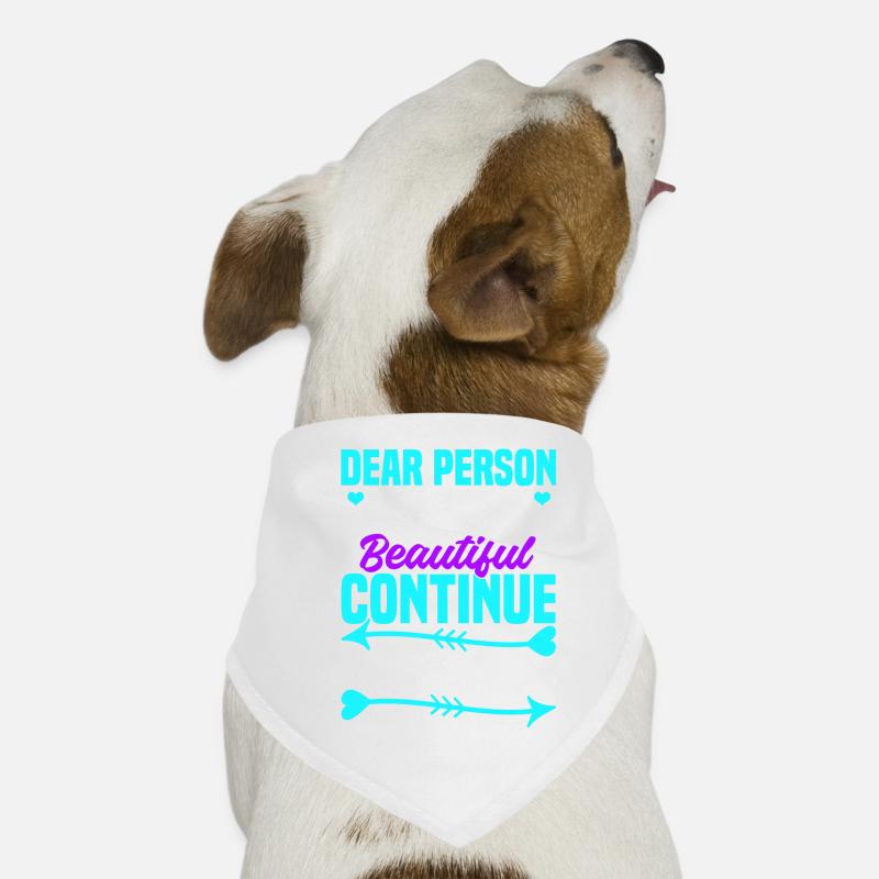 Mois de la prévention du suicide Bandana pour chien