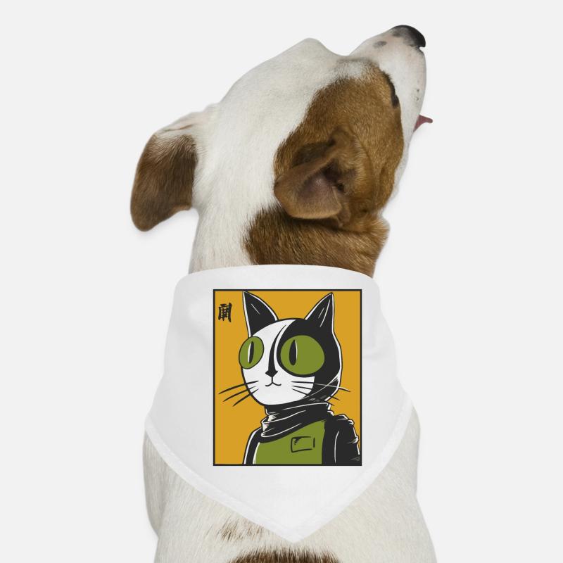 Surcharge sensorielle avec le chat anti-mignon Bandana pour chien