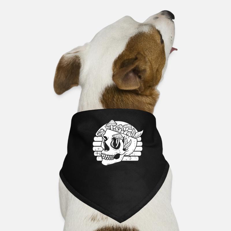 Crâne gothique Bandana pour chien