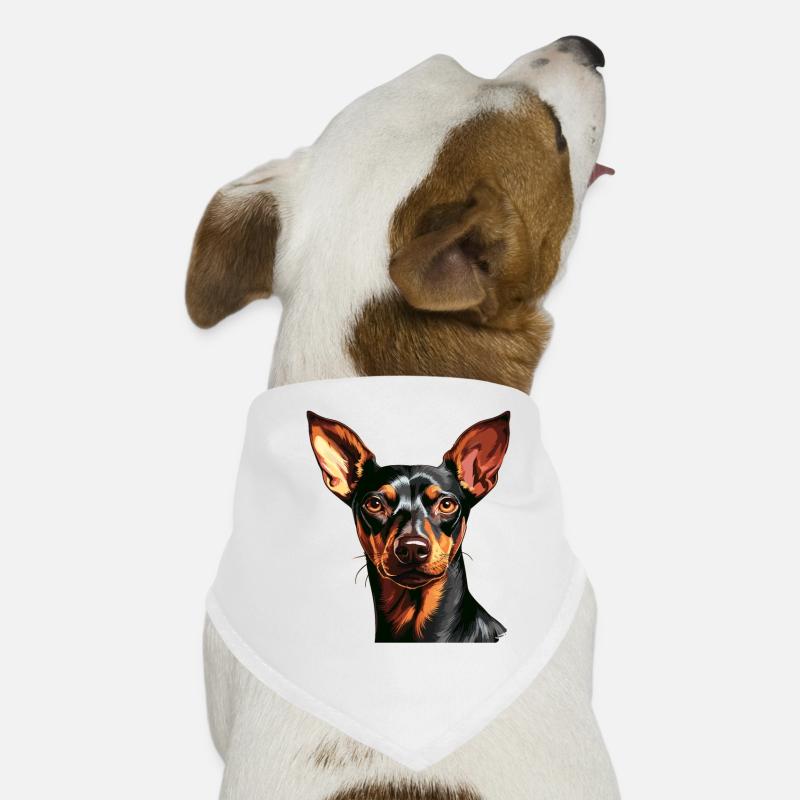 Pinscher Hunde-Bandana