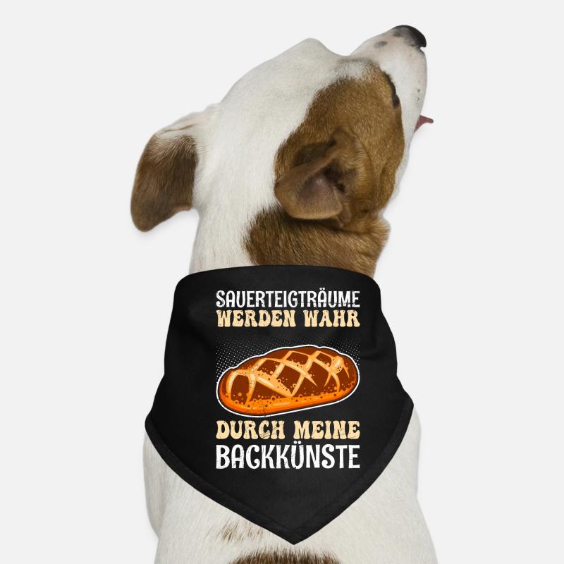 Sauerteig Träume werden Wahr Brotbäcker Hunde-Bandana
