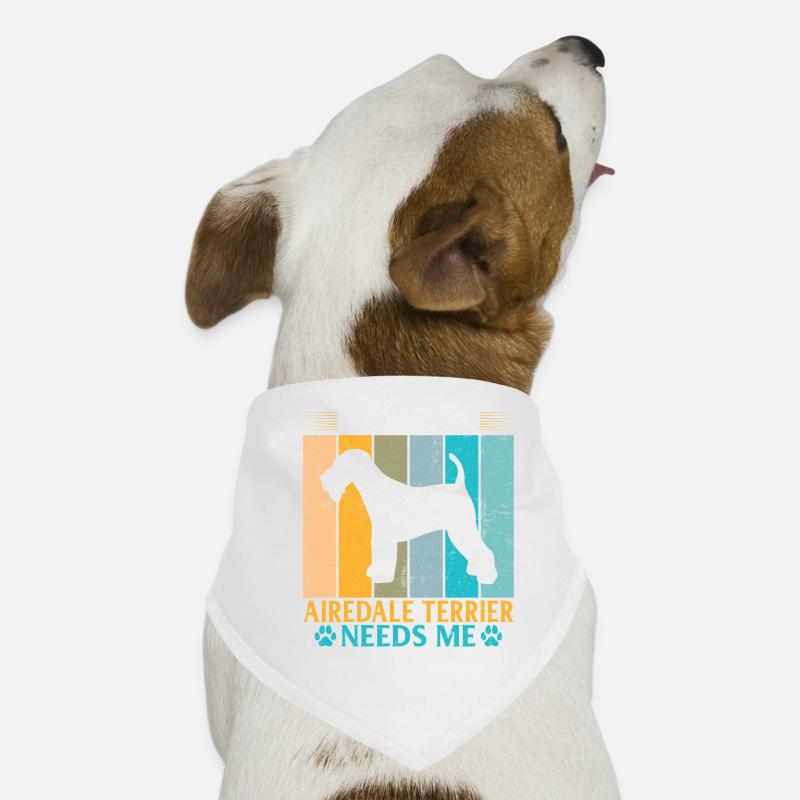 Cadeaux Airedale Terrier Bandana pour chien