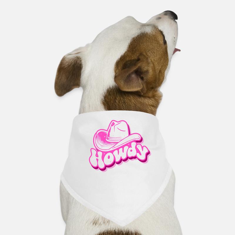 Groovy Howdy Rodeo Pays de l’Ouest Bandana pour chien