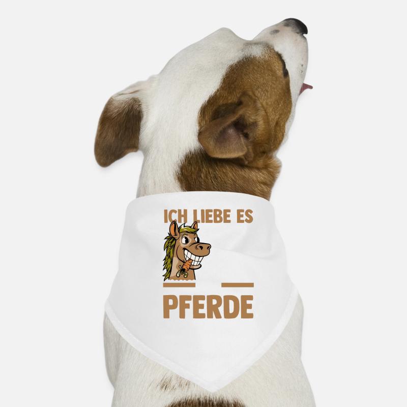 Pferd Reiten Bauernhof Bauer Pferdebesitzer Pferde Hunde-Bandana