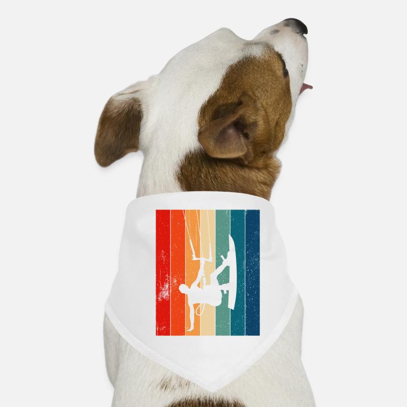 Kitesurf Kitesurf Kitesurf Kiteboarder Bandana pour chien