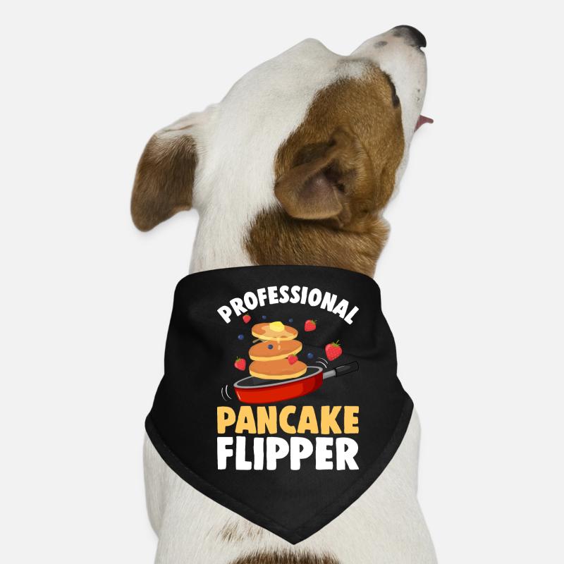 Funny Pancake Maker Dog Bandana