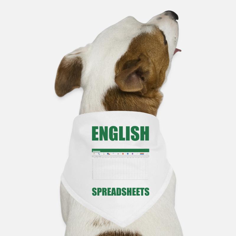 Lustiges Steuerberater Buchhalter Geschenk Hunde-Bandana