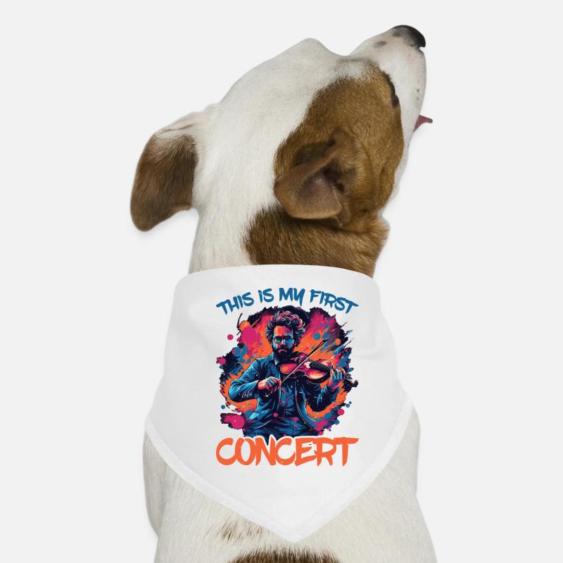 This Is My First Concert 59 Hunde-Bandana