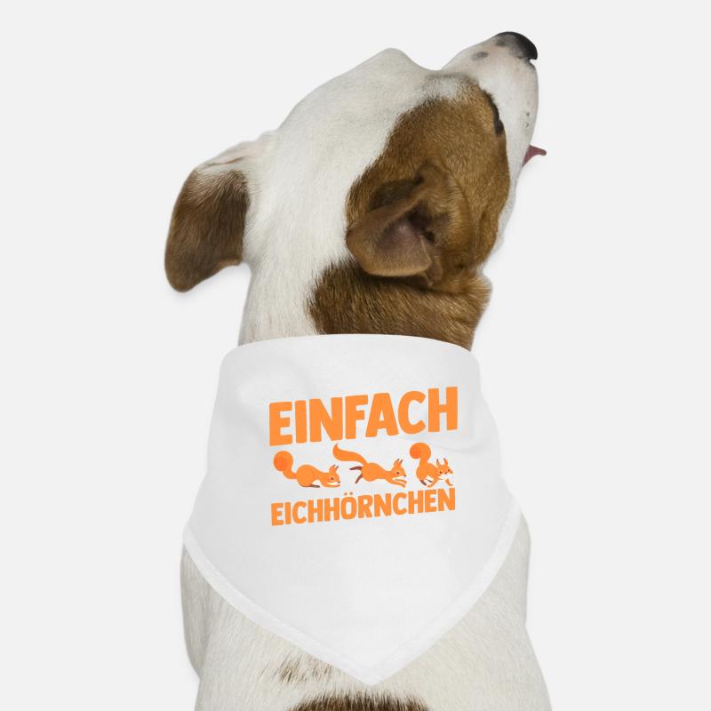 Eichhörnchen Hunde-Bandana