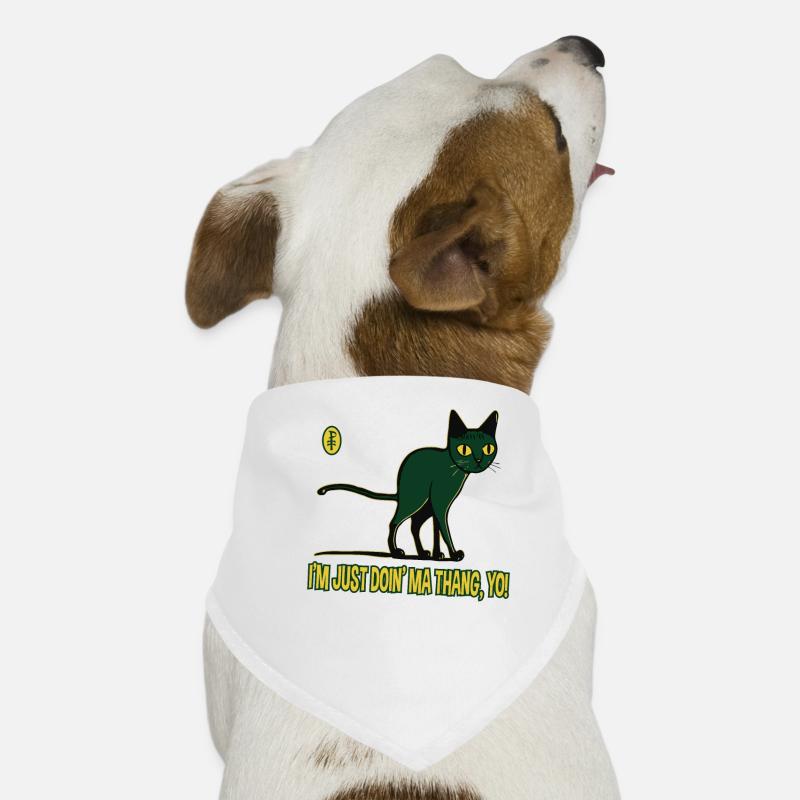 Cat does what it wants Dog Bandana