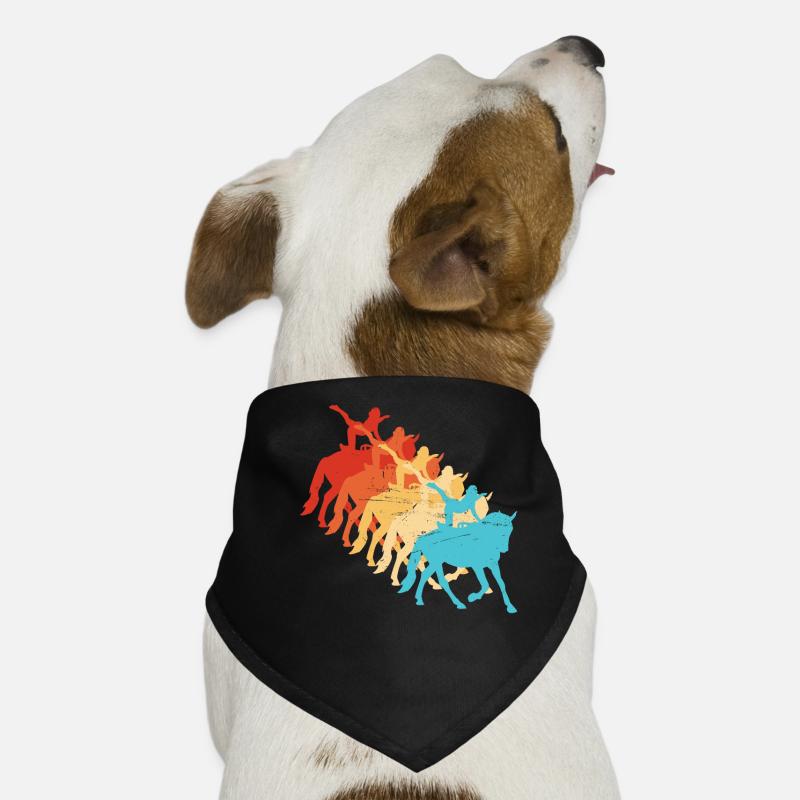 Acrobatics on horseback Body control Dog Bandana