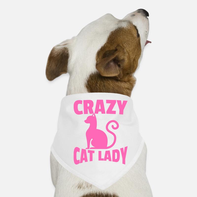Crazy Cat Lady Dog Bandana