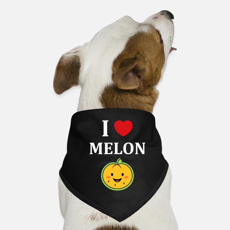 Fruit Humour petit Melon Bandana pour chien
