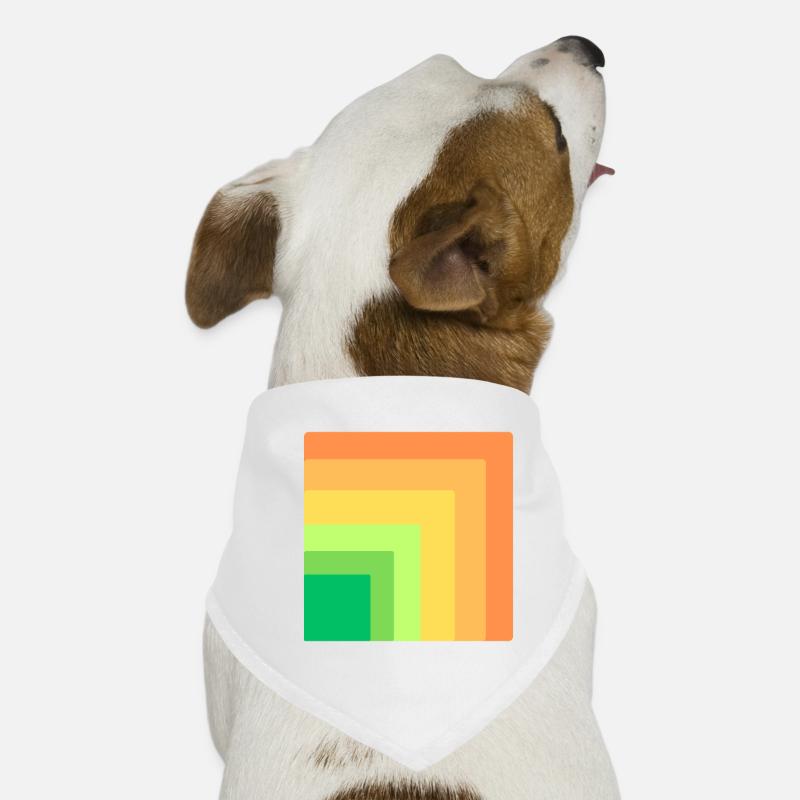 squares within a square. Dog Bandana