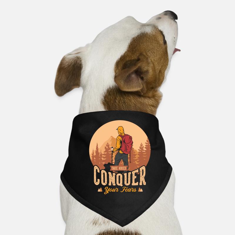 Faites des randonnées, surmontez vos peurs Bandana pour chien