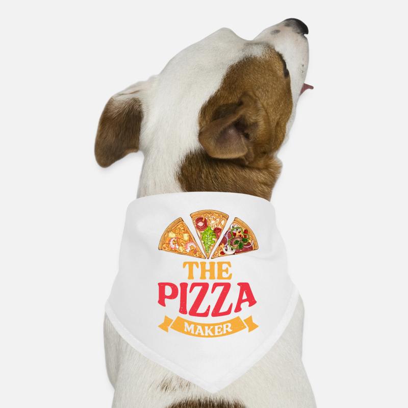 Pizza Maker The Pizza Maker Baking Lovers Dog Bandana