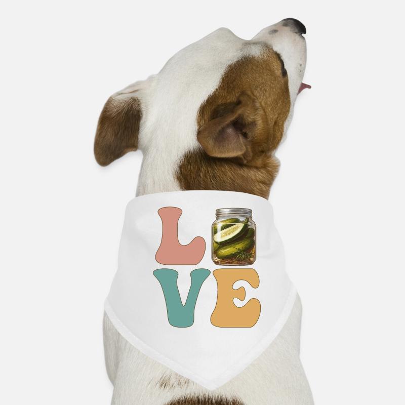 Pickle Cucumber Dill Dog Bandana