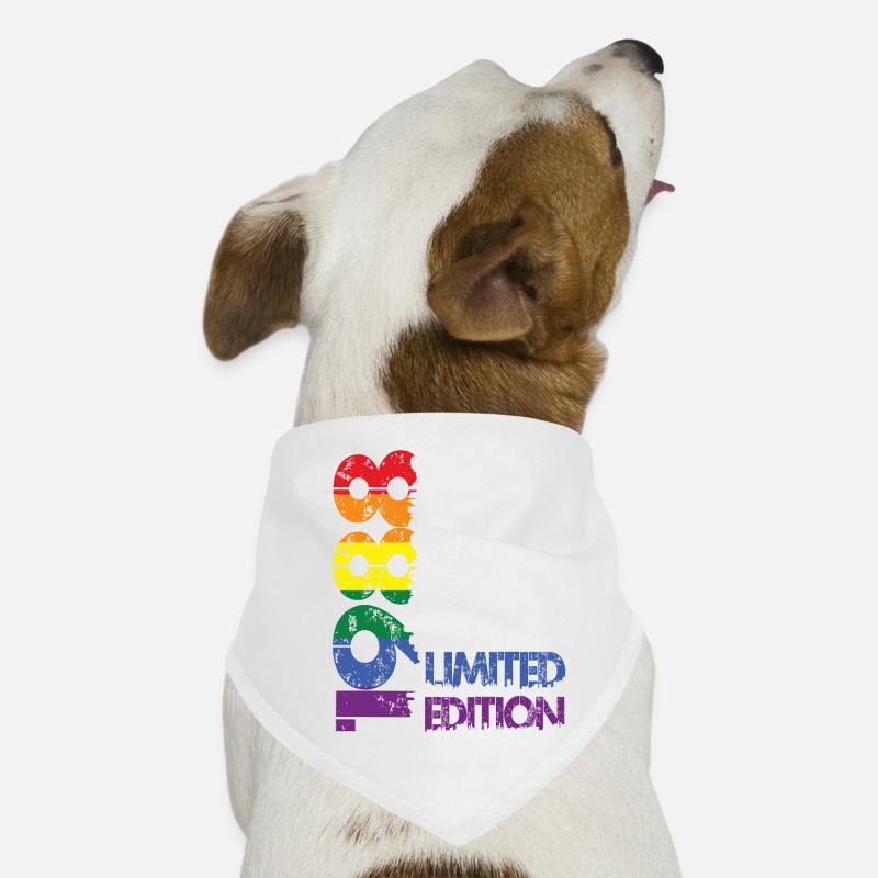 Édition limitée 1988 Bandana pour chien