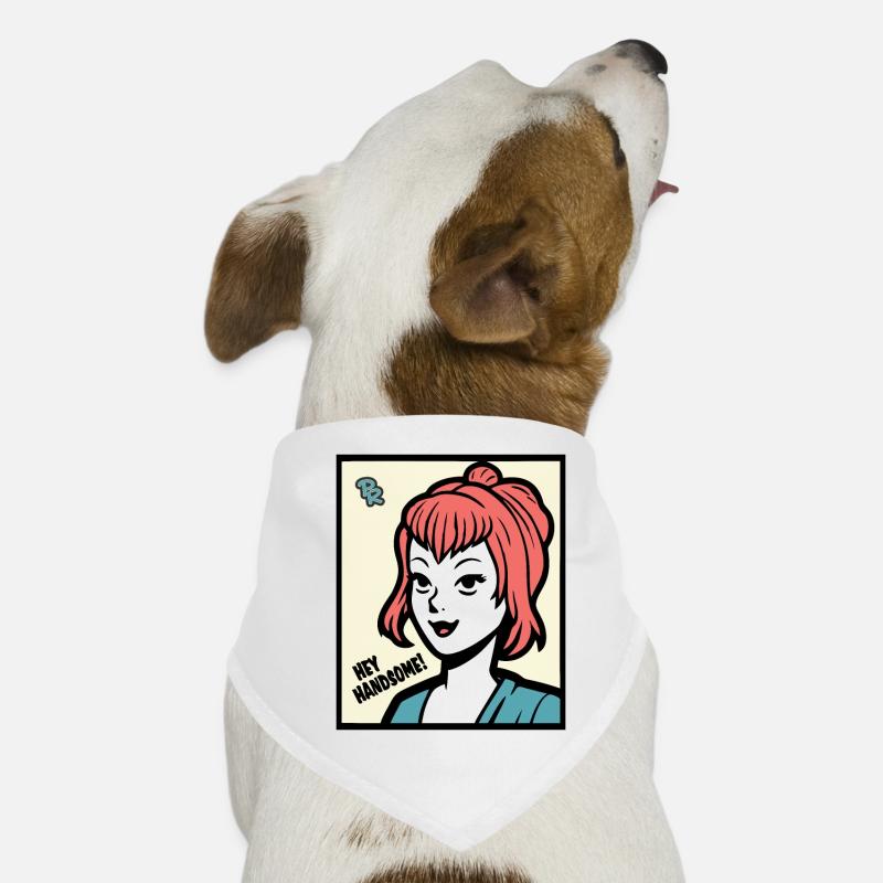 Hey, pretty! says a charming lady Dog Bandana
