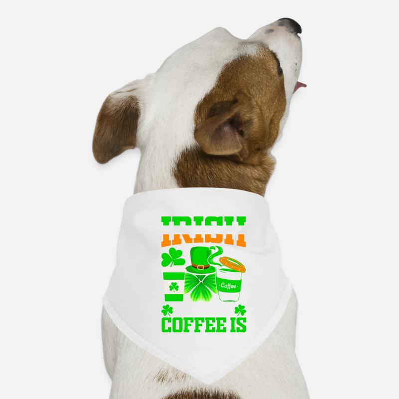 Irish Coffee St. Patrick's Day Dog Bandana
