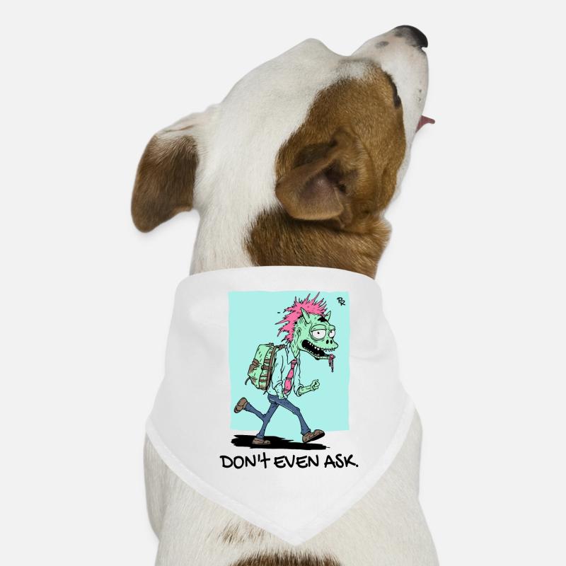 Zombie-Typ mit einem dritten Bein, frag nicht mal Hunde-Bandana