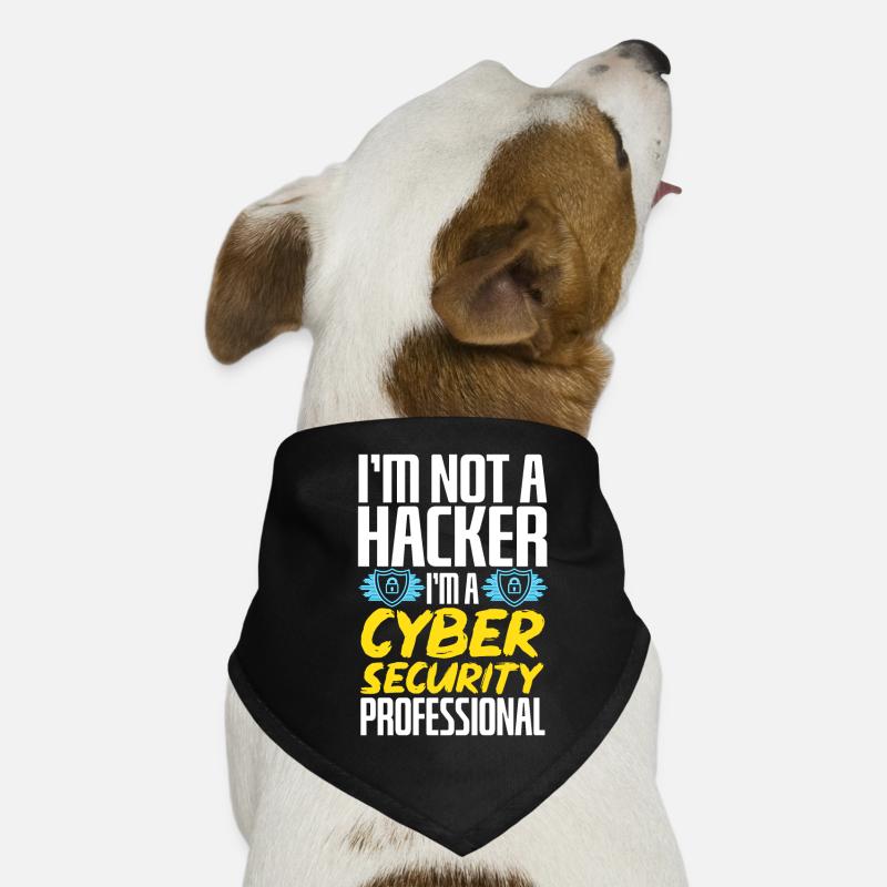 Cybersecurity Hackers IT Security Dog Bandana