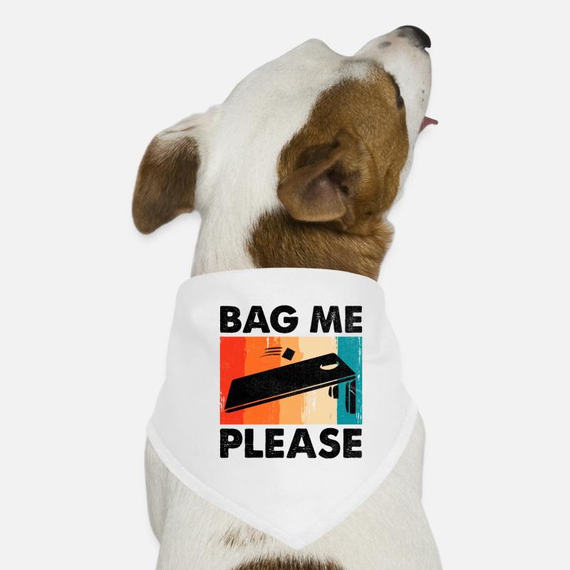 Cornhole Players Cornhole Sports Funny Cornhole Be Dog Bandana