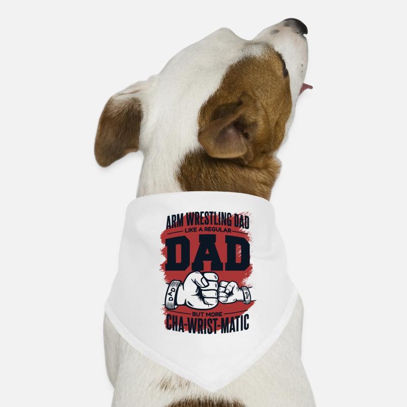Arm Wrestling Dad Like A Regular Dad Exercise Arm Dog Bandana