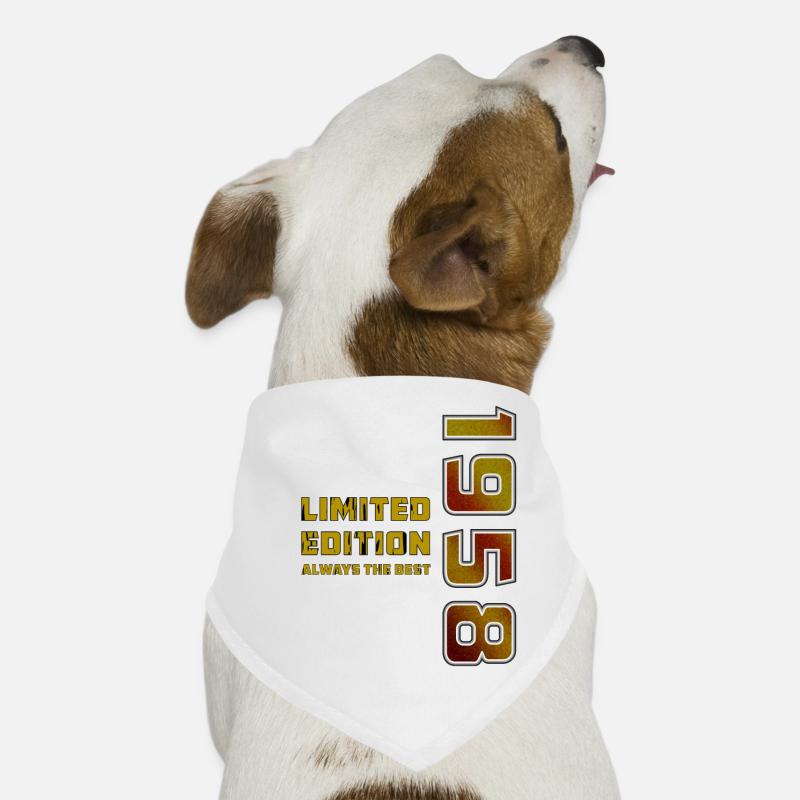 YEAR 1958 Dog Bandana