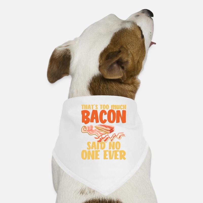 Speck Bacon Frühstück Fleisch Schwein Hunde-Bandana