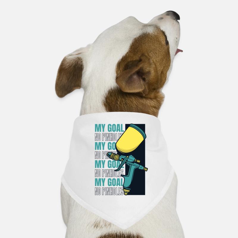 Mon objectif Pas de trous d’épingle Véhicule Voiture Spray Automobile Bandana pour chien