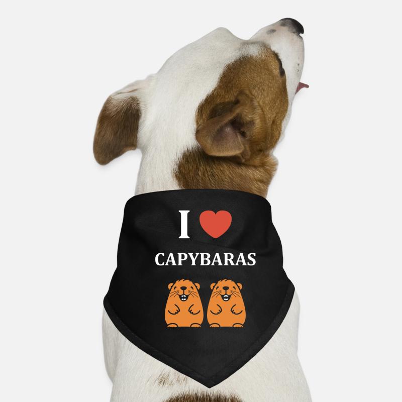 Humour Capybara Bandana pour chien