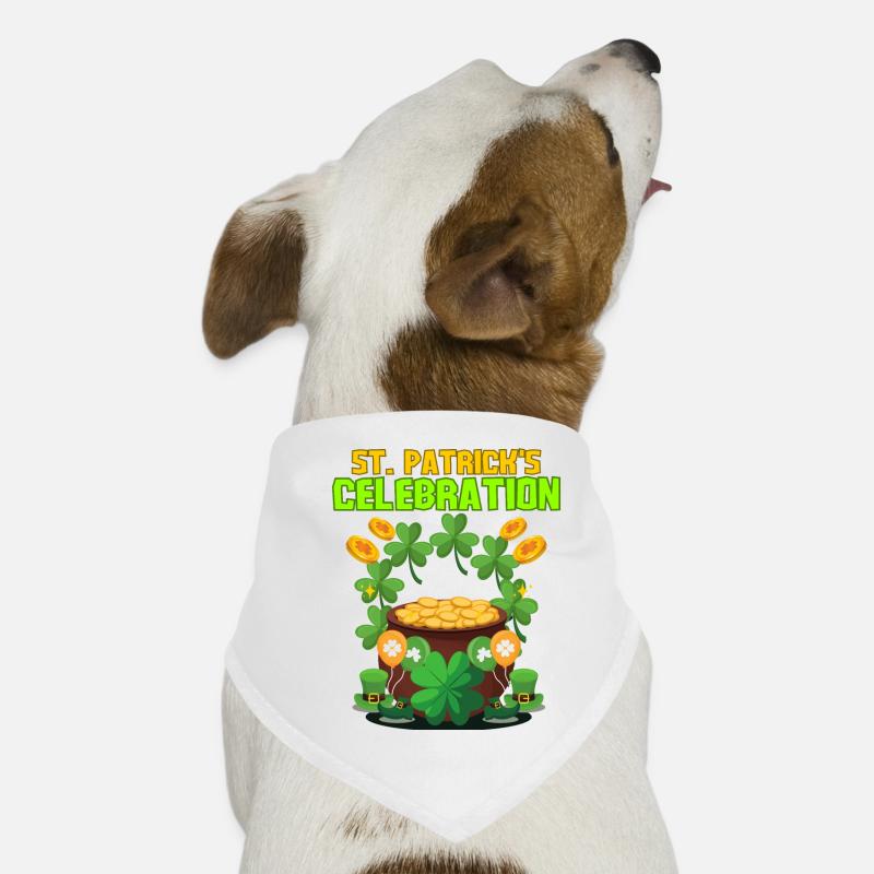 St Patrick's Day Dog Bandana